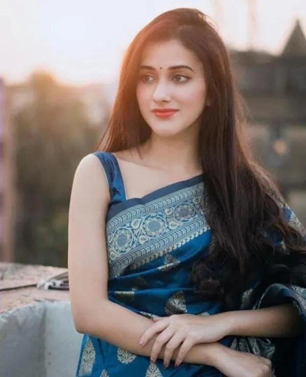 Blue_Embellished_Banarasi_Jacquard_Saree_(Blue)